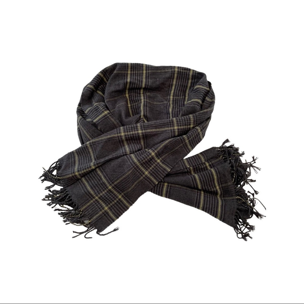 Cute Green & Gray Scarf